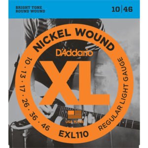 paquete de cuerdas d addario exl110